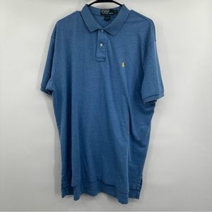 Ralph Lauren Shirt Mens XL Blue Check Button Down Pony Logo Casual Camp Outdoors